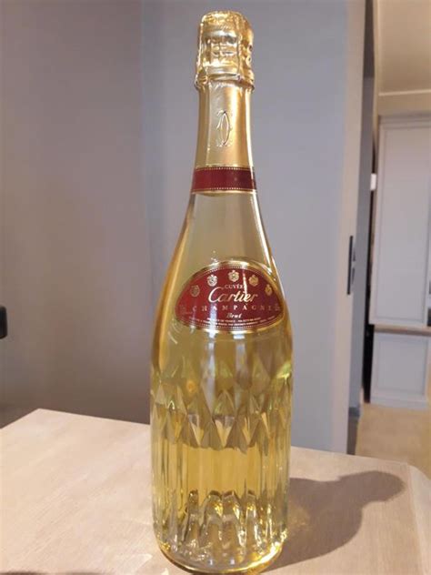 cartier champagne bottle price